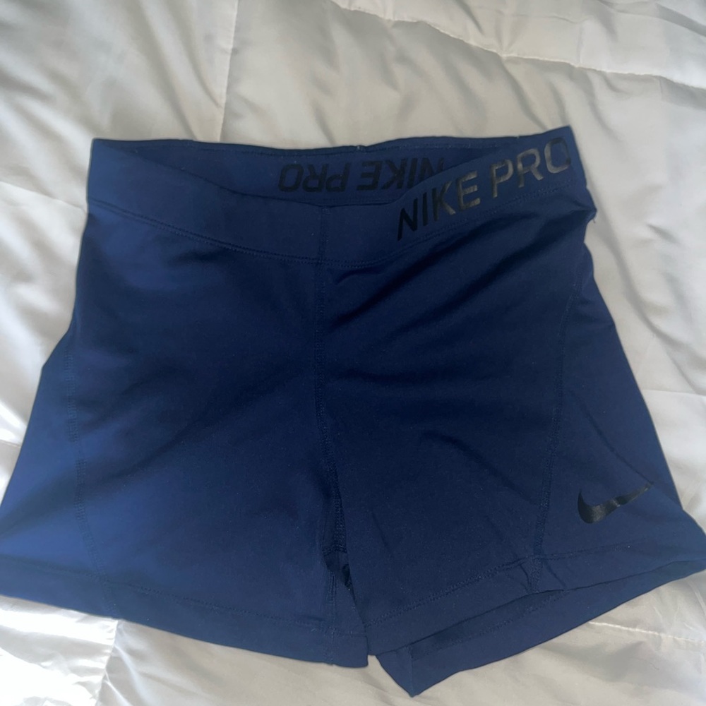 Nike Blue Athletic Shorts for Performance